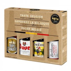 Cervezas Belgas Pack 4 Unidades - Premium Drinks