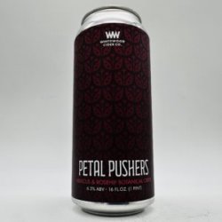 Whitewood Petal Pushers Hibiscus + Rosehip Botanical Cider Sparkler Can - Bottleworks