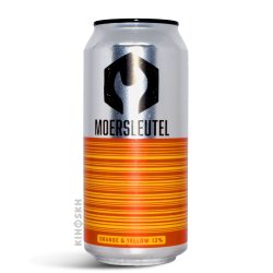 Moersleutel Craft Brewery. Barcode Orange & Yellow Imperial Stout - Kihoskh