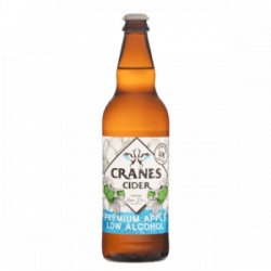 Low Alcohol Apple Cider 0.5%  Cranes  500ml - YouDrink