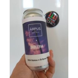 Ārpus & Sibeeria DDH Rakau x Eclipse IPA 18°6,5% 0,44l - Pivní lednice