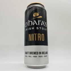 Carlow O’Hara’s Irish Stout Nitro Can - Bottleworks