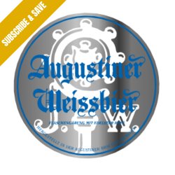 Augustiner Weissbier [Hefeweizen] ABV 5.4% (500ml) x 12 Bottles - INDII Brew Co.