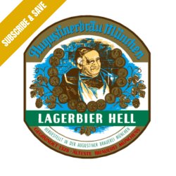 Augistiner Hell [Helles Lager] ABV 5.2% (500ml) x 12 Bottles - INDII Brew Co.