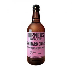 Turner’s  Rhubarb cider (500ml) - The Cat In The Glass