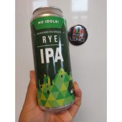 Clock No Idols! Rye IPA 15°6,5% 0,5l - Pivní lednice