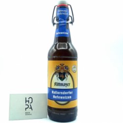 RITTMAYER Hallerndorfer Hefeweizen Botella 50cl - Hopa Beer Denda