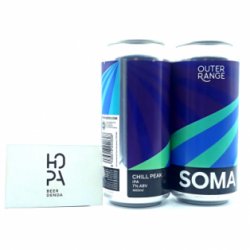 SOMA & OUTER RANGE Chill Peak Lata 44cl - Hopa Beer Denda