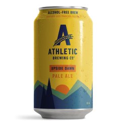 Athletic Brewing Upside Dawn - Non Alcoholic Golden Ale - Dry Drinker