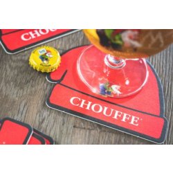 CHOUFFE Beer Coasters 'Hat' - Chouffe