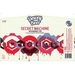 Dewey Beer Company Secret Machine - Wildberry Pie 4 pack 16 oz. - Petite Cellars