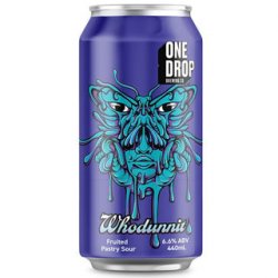 One Drop Brewing Whodunnit Fruited Pastry Sour 440ml - The Beer Cellar