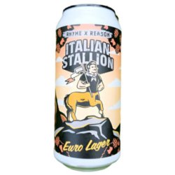 Rhyme & Reason Italian Stallion Euro Lager 440ml - The Beer Cellar