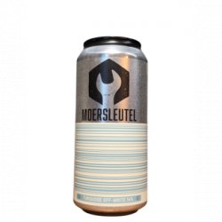 Moersleutel Craft Brewery Barcode: Turquoise Off-White