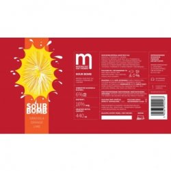Maryensztadt SOUR BOMB GRAVIOLA/ORANGE/LIME Maryensztadt SOUR BOMB GRAVIOLA/ORANGE/LIME