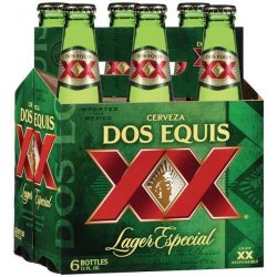 Dos Equis XX Lager Especial 6 pack 12 oz. Bottle - Petite Cellars