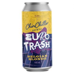 Chinchiller Eurotrash Belgian Blonde 440ml - The Beer Cellar