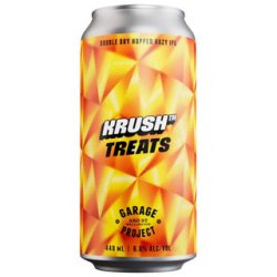 Garage Project Krush Treats DDH Hazy IPA 440ml - The Beer Cellar