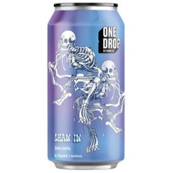 One Drop Brewing Lean In DDH Double IPA 440ml - The Beer Cellar