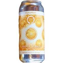 Equilibrium Brewery Orange Science 4 pack 16 oz. - Petite Cellars