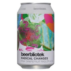 Beerbliotek Radical Changes Radler 330ml - The Beer Cellar