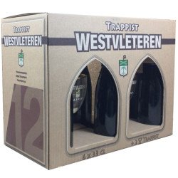 Westvleteren Pack 6X33 & 2 Glasses - BelgianShop