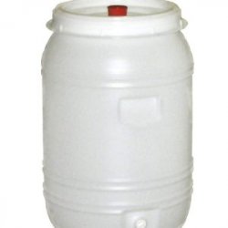 Tanque de fermentación plástico 60L + airlock + tap - Club Amigos Cerveceros
