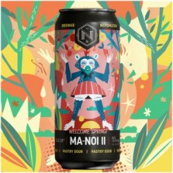 Nepomucen MA-NOI II Welcome Spring!  PASTRY SOUR with PAPAYA, PASSION FRUIT, PINEAPPLE, LIME, COCONUT AND VANILLA - Sklep Impuls