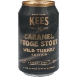 Brouwerij Kees Caramel Fudge Stout Wild Turkey Edition - Drankgigant.nl