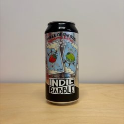 Indie Rabble Three of Swords: Strawberry Edition