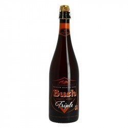 BUSH TRIPLE Bière Belge Ambrée75 cl - Calais Vins