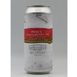 Millpond Brewing  Irene’s Strawberry Pie - DeBierliefhebber