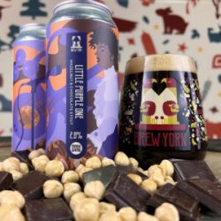 Brew York x Mash Gang  Little Purple One [2.8% Hazelnut & Chocolate Stout] - Red Elephant