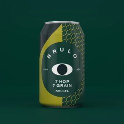 BRULO  7 Hop 7 Grain DDH IPA - The Alcohol Free Co