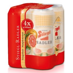 Stiegl Radler Grapefruit 4 pack 16 oz. Can - Outback Liquors