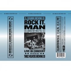 El Segundo Rock It Man 16oz can - Bine & Vine