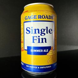 Gage Roads Brewing Co Single Fin Summer Ale Gage Roads Brewing Co Single Fin Summer Ale
