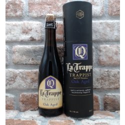 La Trappe Quadrupel Oak Aged Batch 27 - Met koker 2017 - 37.5 CL - House of Beers Uden