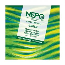 Crazy Lines #41: Green  Nepo - Manoalus