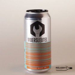 Moersleutel Craft Brewery Barcode: Turquoise Orange