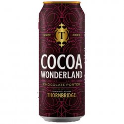 Thornbridge Cocoa Wonderland Porter 440mL - The Hamilton Beer & Wine Co