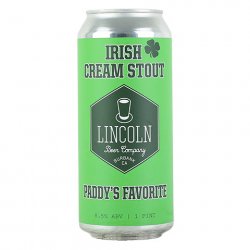 Lincoln Paddys Favorite Irish Stout - CraftShack