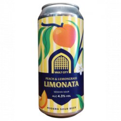 Vault City Brewing Peach & Lemongrass Limonata