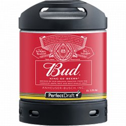 PerfectDraft  Budweiser 6L Keg - House of Ales