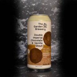 The Garden Brewery The Garden Brewery  - Double Imperial Chocolate & Vanilla Stout - 10,0% - 44cl - Can - La Mise en Bière