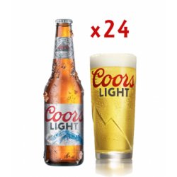 Coors Light 33 CL Caja 24 Uds - Campoluz Enoteca