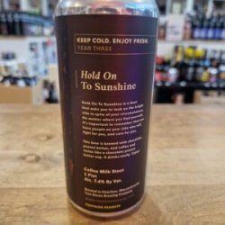 Tree House  Hold On To Sunshine - Het Biermeisje