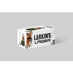 Larkins - Operator Gluten Free Lager 4.75% ABV - 440ml Can 8 Pack - Martins Off Licence