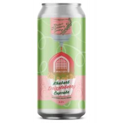 Vault City Brewing Rhubarb Drizzleberry Cupcake