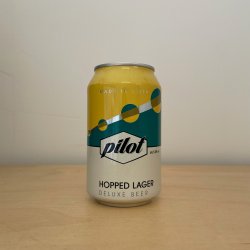 Pilot Hopped Lager (330ml Can) - Leith Bottle Shop